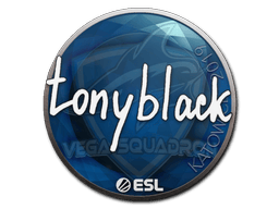 Naklejka | tonyblack | Katowice 2019