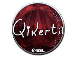 Naklejka | qikert (foliowana) | Katowice 2019