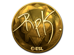 Naklejka | RpK (złota) | Katowice 2019