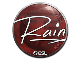 Naklejka | rain | Katowice 2019