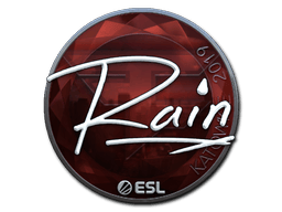 Naklejka | rain (foliowana) | Katowice 2019