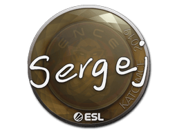 Naklejka | sergej | Katowice 2019