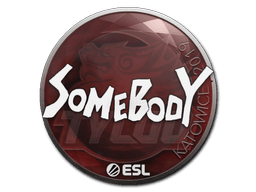 Naklejka | somebody | Katowice 2019