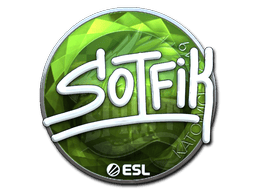 Naklejka | S0tF1k (foliowana) | Katowice 2019