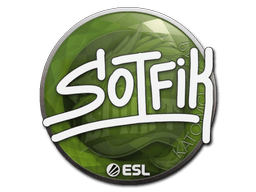 Naklejka | S0tF1k | Katowice 2019