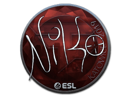 Naklejka | NiKo (foliowana) | Katowice 2019
