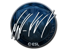 Naklejka | NAF (foliowana) | Katowice 2019