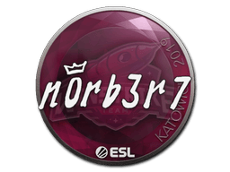 Naklejka | n0rb3r7 | Katowice 2019