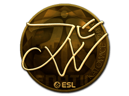 Naklejka | JW (złota) | Katowice 2019
