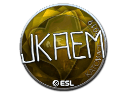 Naklejka | jkaem (foliowana) | Katowice 2019