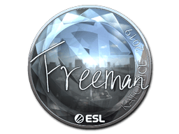 Naklejka | Freeman (foliowana) | Katowice 2019