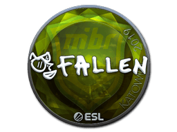 Naklejka | FalleN (foliowana) | Katowice 2019