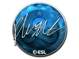 Naklejka | flusha (foliowana) | Katowice 2019