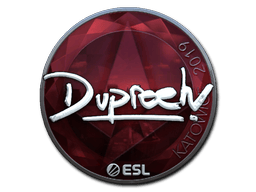 Naklejka | dupreeh (foliowana) | Katowice 2019