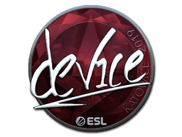 Naklejka | device (foliowana) | Katowice 2019