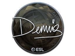 Naklejka | dennis (foliowana) | Katowice 2019