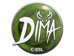 Naklejka | Dima | Katowice 2019
