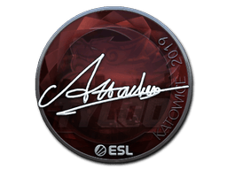 Naklejka | Attacker (foliowana) | Katowice 2019