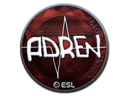 Naklejka | AdreN (foliowana) | Katowice 2019