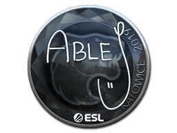 Naklejka | ableJ (foliowana) | Katowice 2019