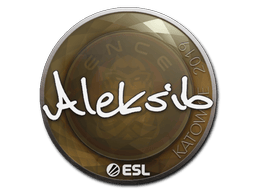 Naklejka | Aleksib | Katowice 2019