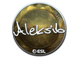 Naklejka | Aleksib (foliowana) | Katowice 2019