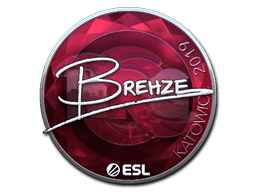 Naklejka | Brehze (foliowana) | Katowice 2019