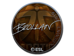 Naklejka | Brollan (foliowana) | Katowice 2019