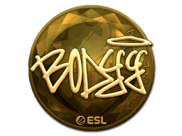 Naklejka | bodyy (złota) | Katowice 2019
