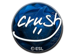 Naklejka | crush (foliowana) | Katowice 2019