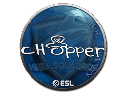 Naklejka | chopper | Katowice 2019