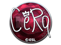 Naklejka | CeRq (foliowana) | Katowice 2019