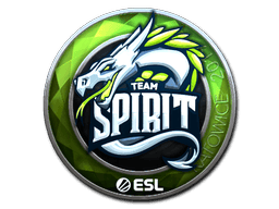Naklejka | Team Spirit (foliowana) | Katowice 2019