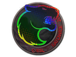 Naklejka | FURIA (holograficzna) | Katowice 2019