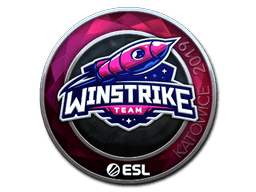 Naklejka | Winstrike Team (foliowana) | Katowice 2019