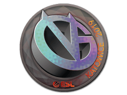 Naklejka | ViCi Gaming (holograficzna) | Katowice 2019