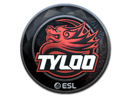 Naklejka | Tyloo (foliowana) | Katowice 2019