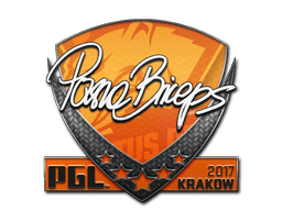 Naklejka | pashaBiceps | Kraków 2017