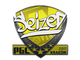 Naklejka | seized | Kraków 2017
