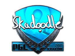 Naklejka | Skadoodle (foliowana) | Kraków 2017