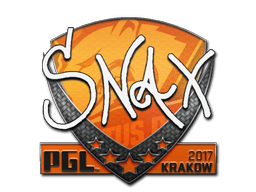 Naklejka | Snax | Kraków 2017