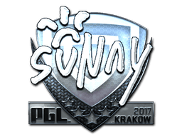Naklejka | suNny (foliowana) | Kraków 2017