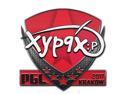Naklejka | Xyp9x | Kraków 2017