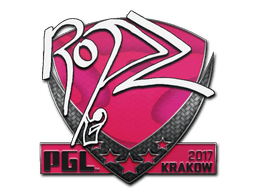 Naklejka | ropz | Kraków 2017