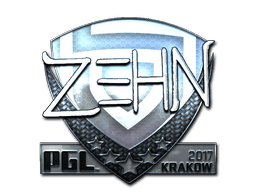 Naklejka | zehN (foliowana) | Kraków 2017