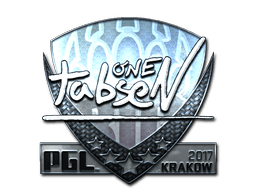 Naklejka | tabseN (foliowana) | Kraków 2017