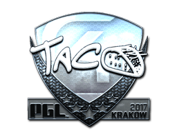 Naklejka | TACO (foliowana) | Kraków 2017