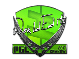 Naklejka | WorldEdit | Kraków 2017