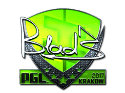 Naklejka | B1ad3 (foliowana) | Kraków 2017
