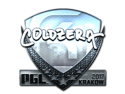 Naklejka | coldzera (foliowana) | Kraków 2017
